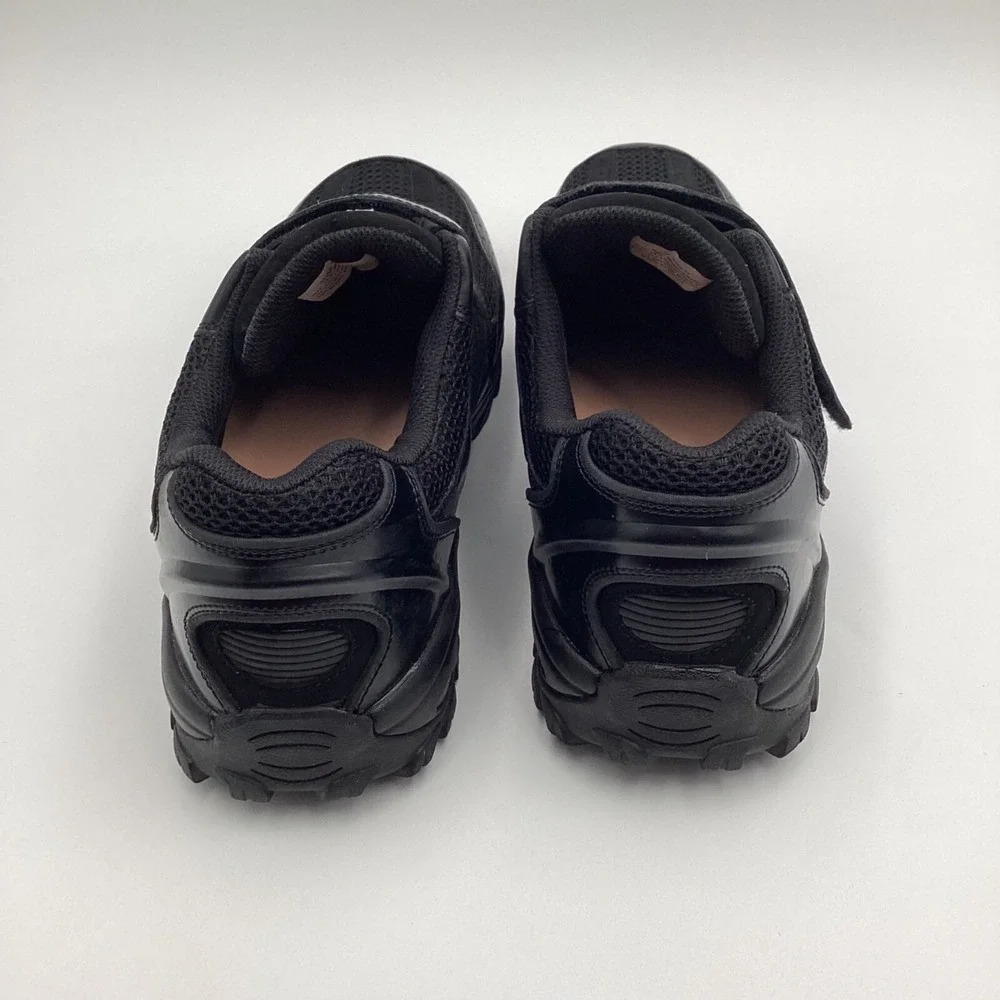Mt. Emey Mens Black Orthopedic Shoes 9702 11.5 XW Wide Fit Leather Uppers W/ Vel